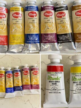 Utrecht Professional Artist Paint – Choose Your Color (Oil & Acrylic)